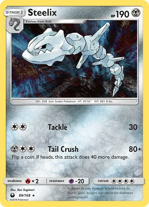 Pokémon card 89 from Celestial Storm set