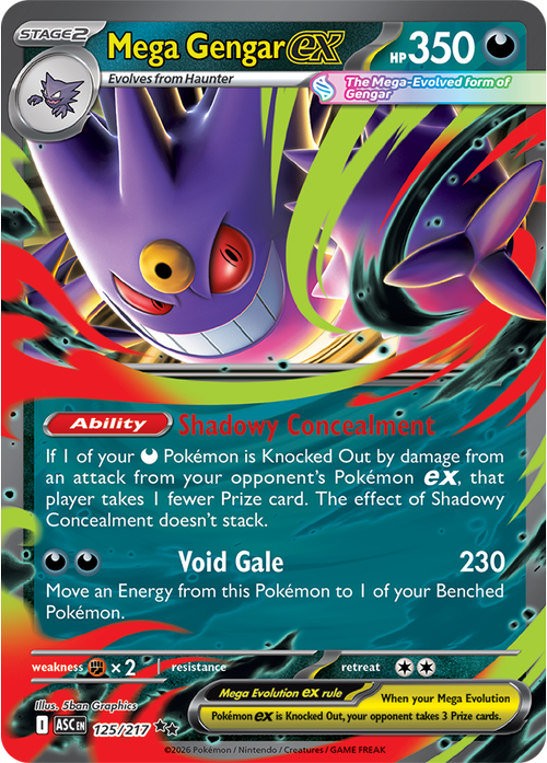 Pokemon Card 125 Pokémon card from Ascended Heroes