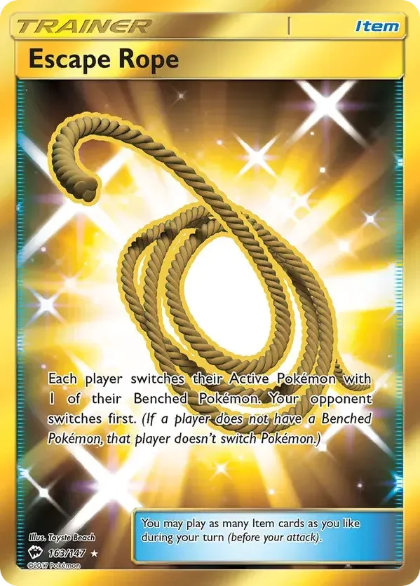 Burning Shadows 163 Pokémon card