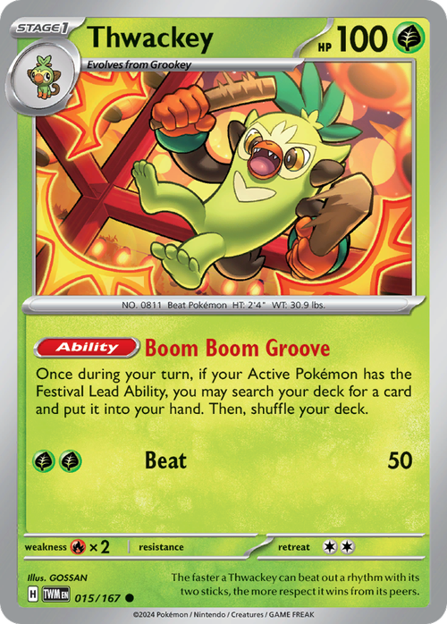 015/167 from Twilight Masquerade Card List Common Pokemon Card