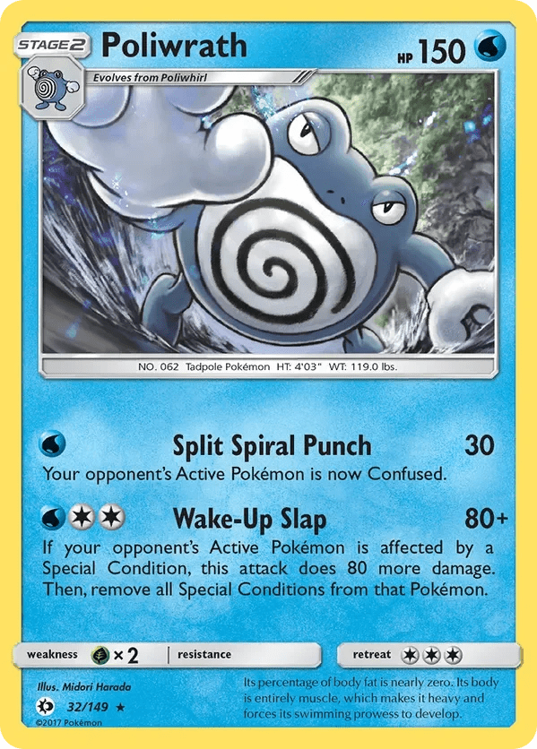 Card 32 Pokémon card from Sun & Moon set