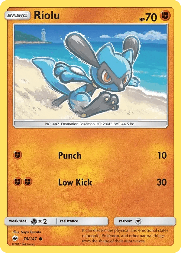 Burning Shadows 70 Pokémon card