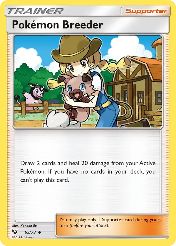 Card 63 Pokémon card from Shining Legends set