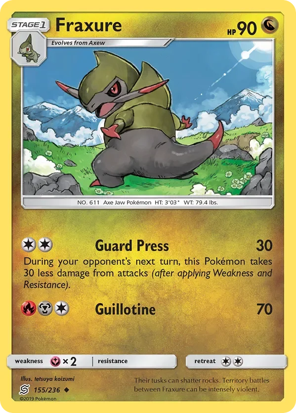 Card 155 Pokémon card from Unified Minds set