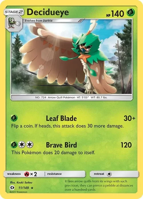 11/149 from Sun & Moon Base Rare Pokemon Card
