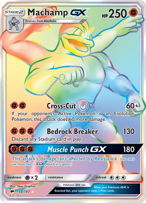 Burning Shadows 154 Pokémon card