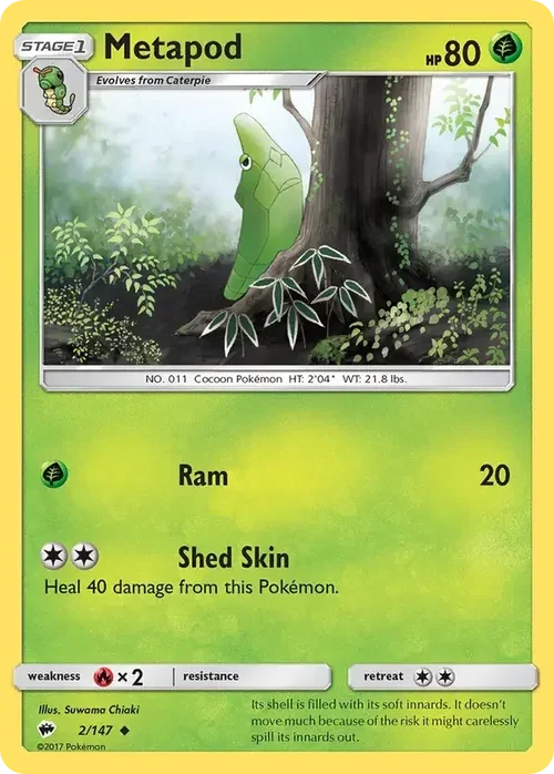 2/147 from Burning Shadows Uncommon Pokemon Card