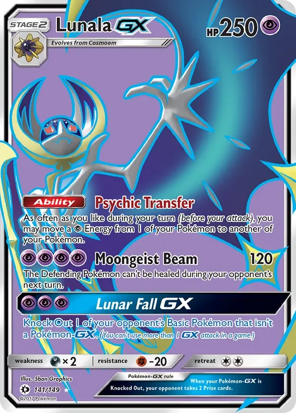 Card 141 Pokémon card from Sun & Moon set