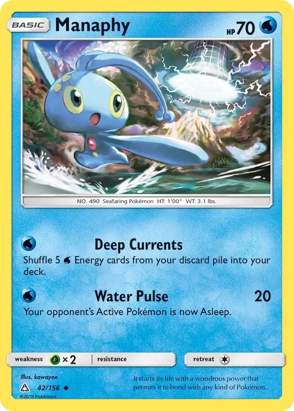Card 42 Pokémon card from Ultra Prism set
