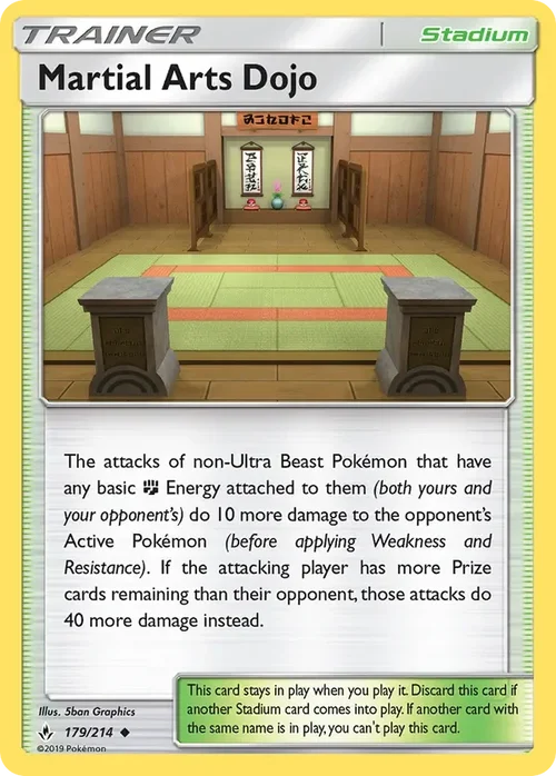 179/214 from Unbroken Bonds Uncommon Trainer Card