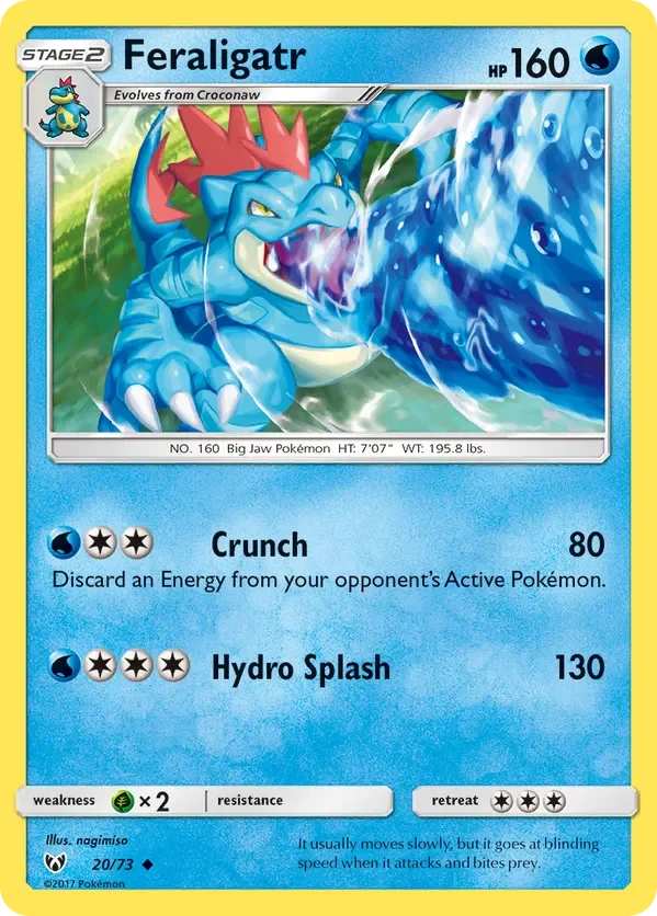Card 20 Pokémon card from Shining Legends set