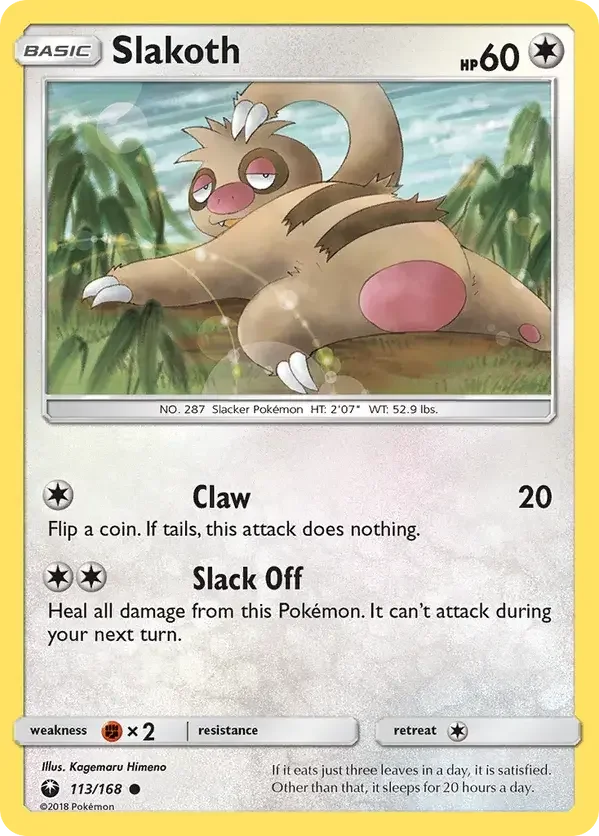 Pokémon card 113 from Celestial Storm set