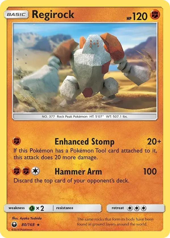 Pokémon card 80 from Celestial Storm set