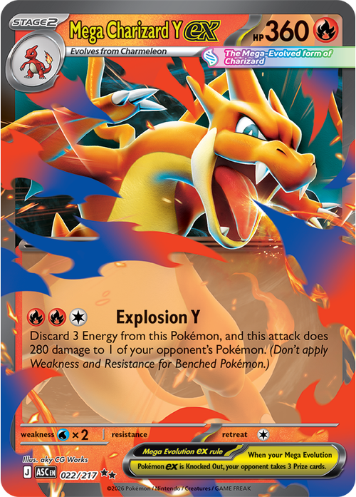 Pokemon Card 22 Pokémon card from Ascended Heroes
