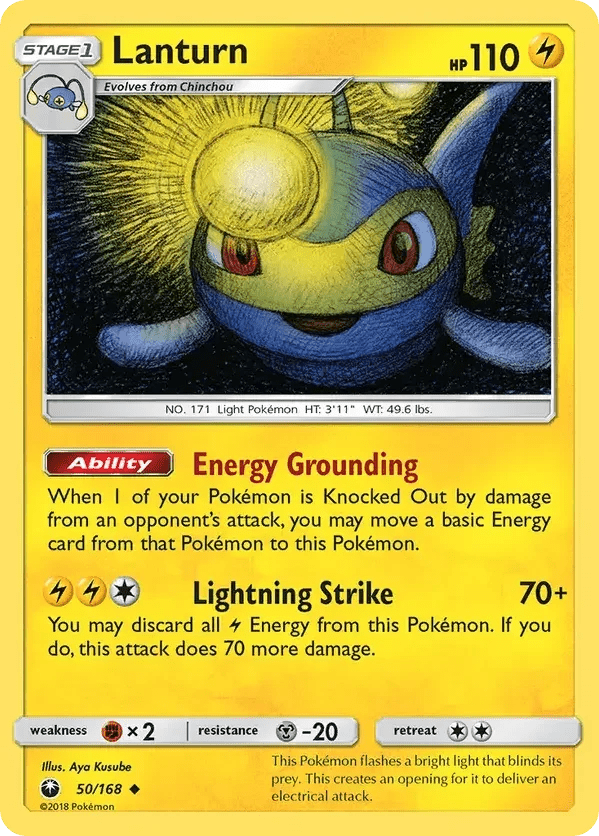Pokémon card 50 from Celestial Storm set