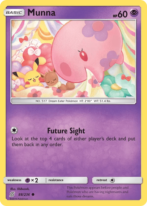 88/236 from Unified Minds Common Pokemon Card
