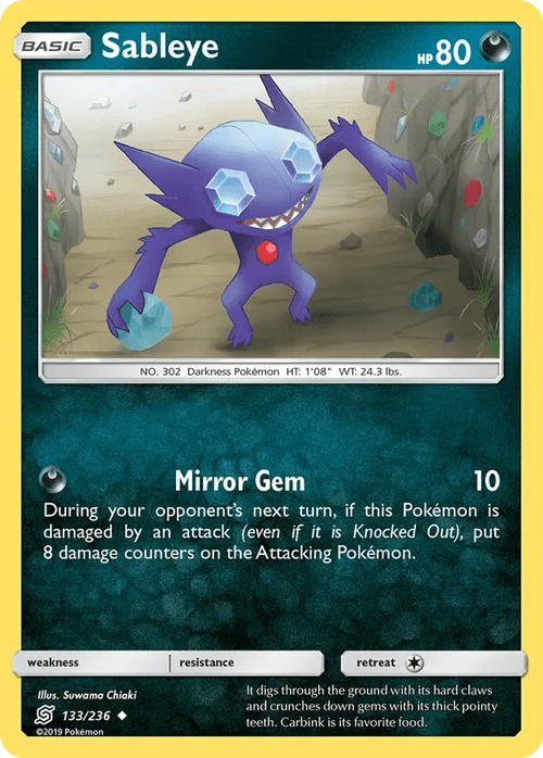 133/236 from Unified Minds Uncommon Pokemon Card
