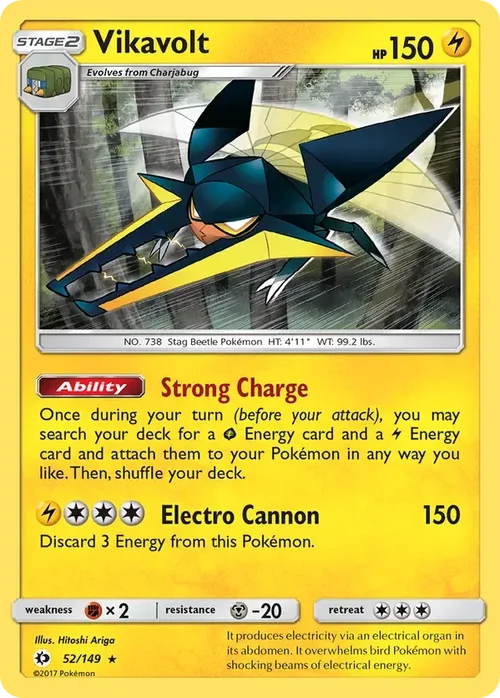 52/149 from Sun & Moon Base Holo Rare Pokemon Card