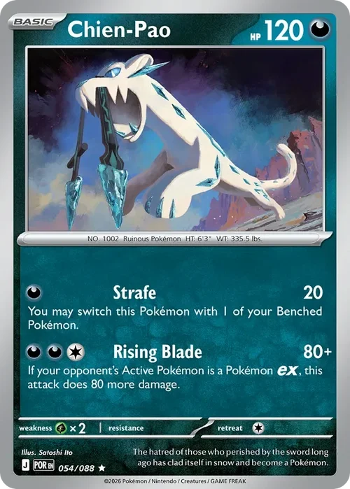 054/088 from Perfect Order Rare Pokemon Card