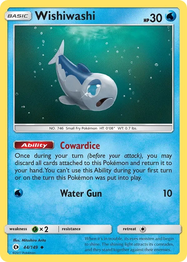 Card 44 Pokémon card from Sun & Moon set