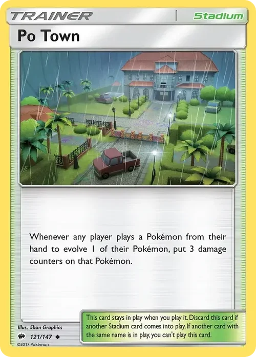 121/147 from Burning Shadows Uncommon Trainer Card