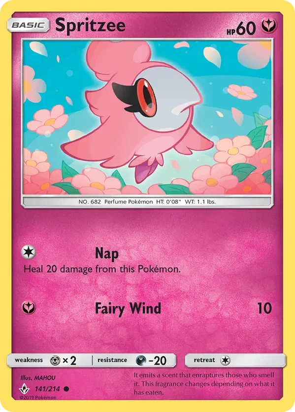 Card 141 Pokémon card from Unbroken Bonds set