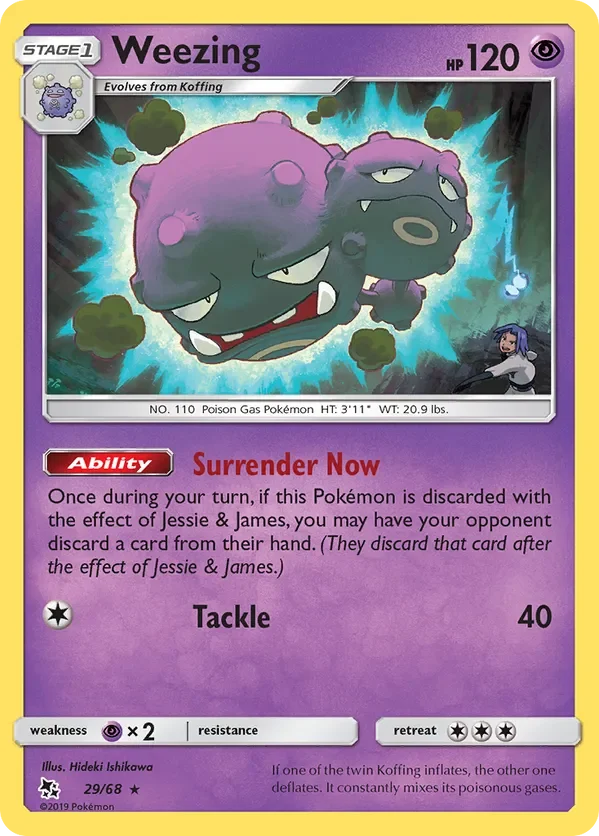 Card 29 Pokémon card from Hidden Fates set