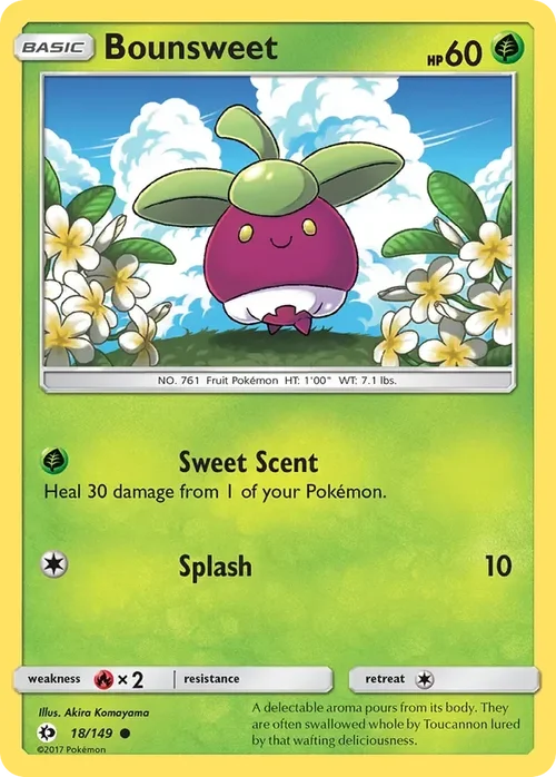 18/149 from Sun & Moon Base Common Pokemon Card