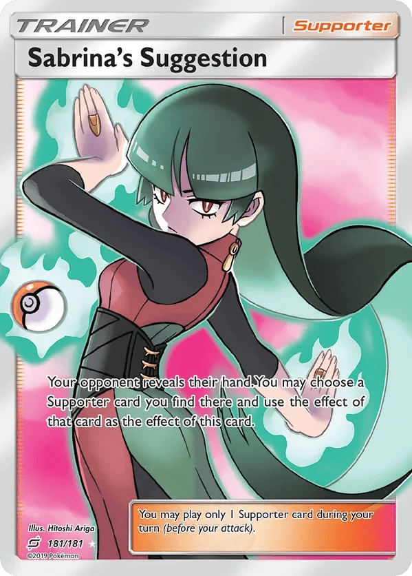 Card 181 Pokémon card from Team Up set