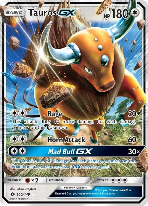100/149 from Sun & Moon Base Ultra Rare Pokemon Card