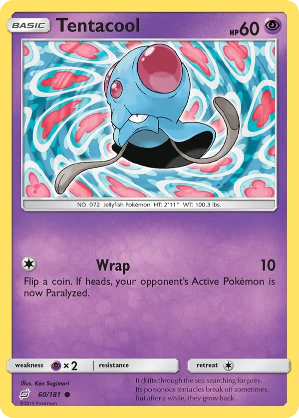 Card 60 Pokémon card from Team Up set