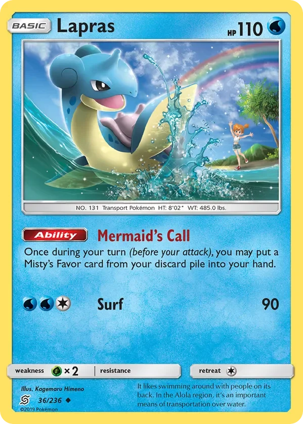 Card 36 Pokémon card from Unified Minds set