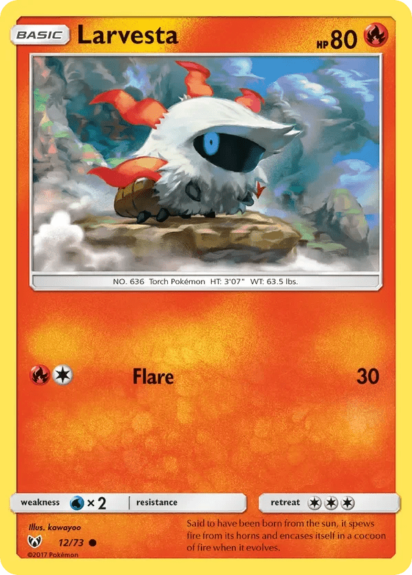 Card 12 Pokémon card from Shining Legends set