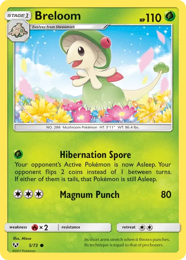 Card 5 Pokémon card from Shining Legends set