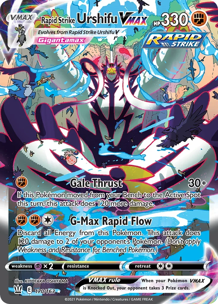 Battle Styles Rapid Strike Urshifu VMAX