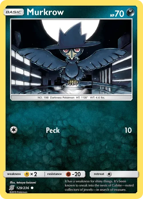 129/236 from Unified Minds Common Pokemon Card