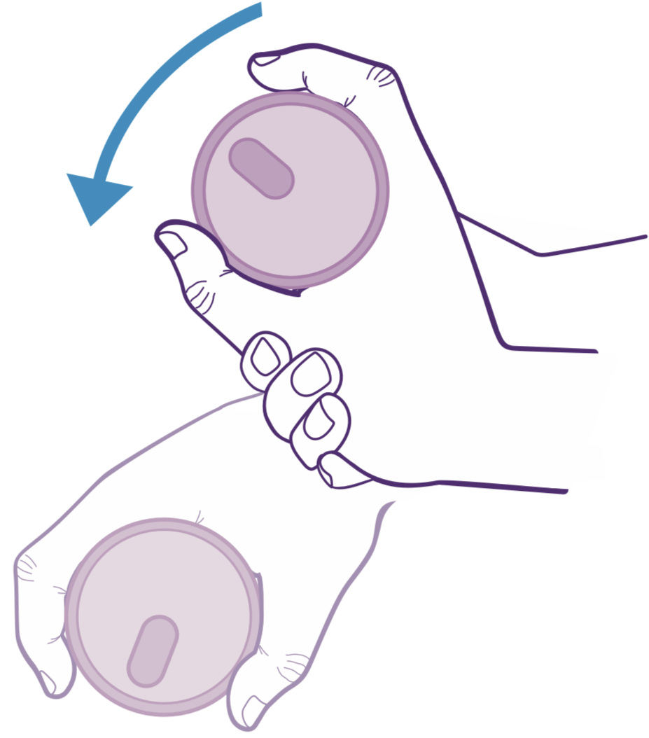 Weighted supination