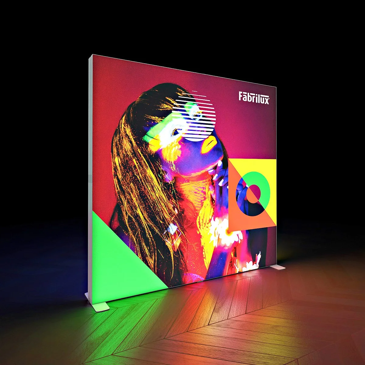 Fabric frame lightbox display Sydney - LED backlit fabric frame SEG lightbox signs for retail, exhibitions and indoor events