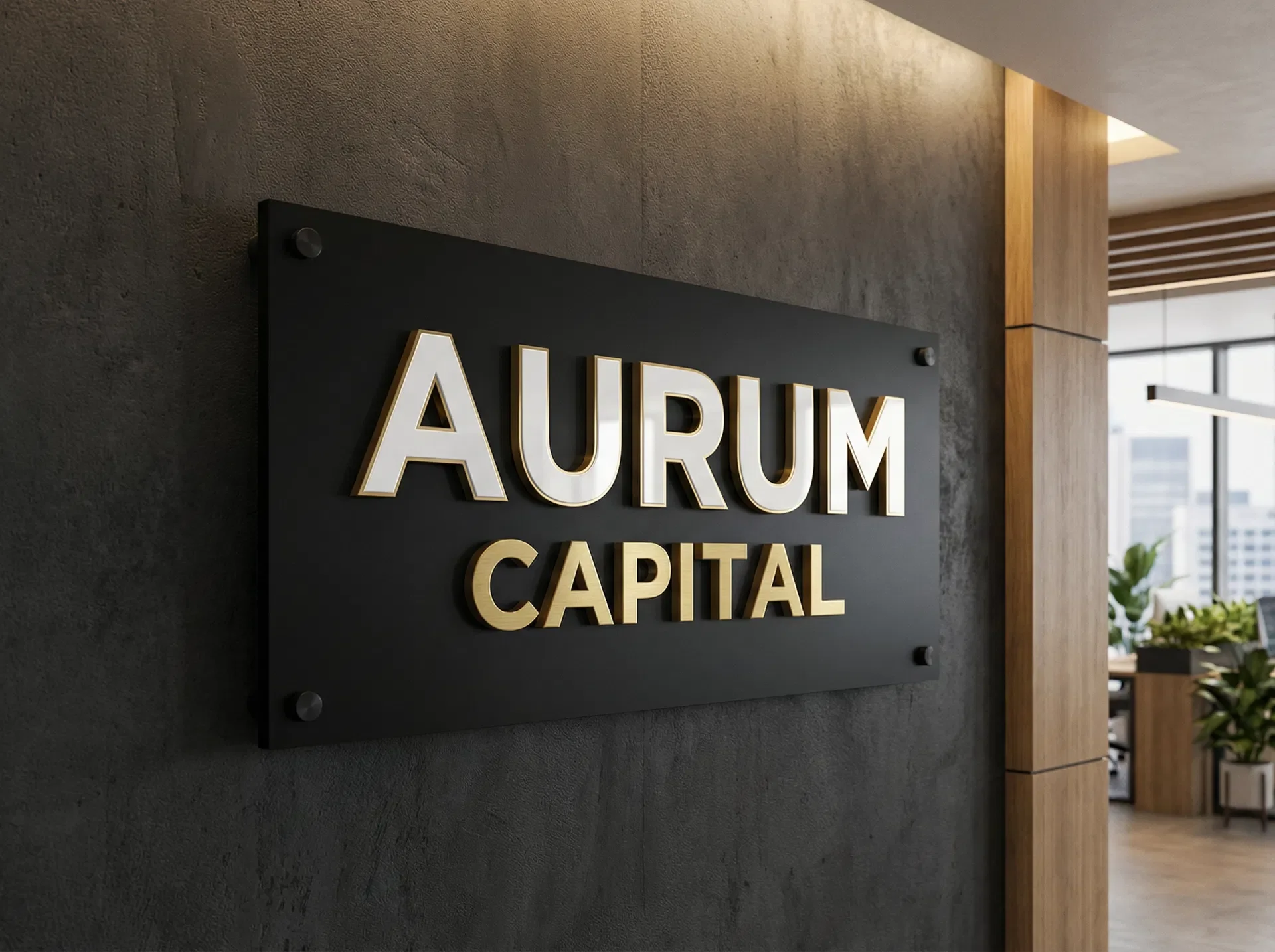 Acrylic office sign Sydney - premium 3D acrylic logo signs for corporate offices and reception walls