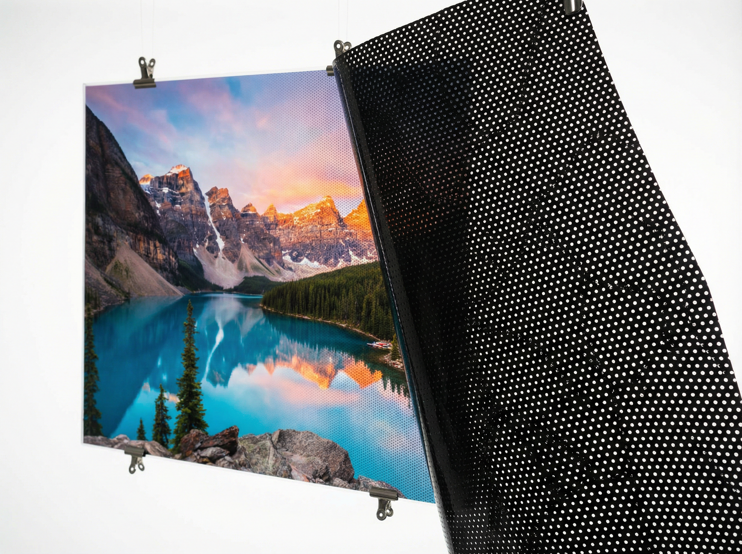 One-way vision film Sydney - perforated vinyl window film for shopfront advertising with see-through visibility from inside