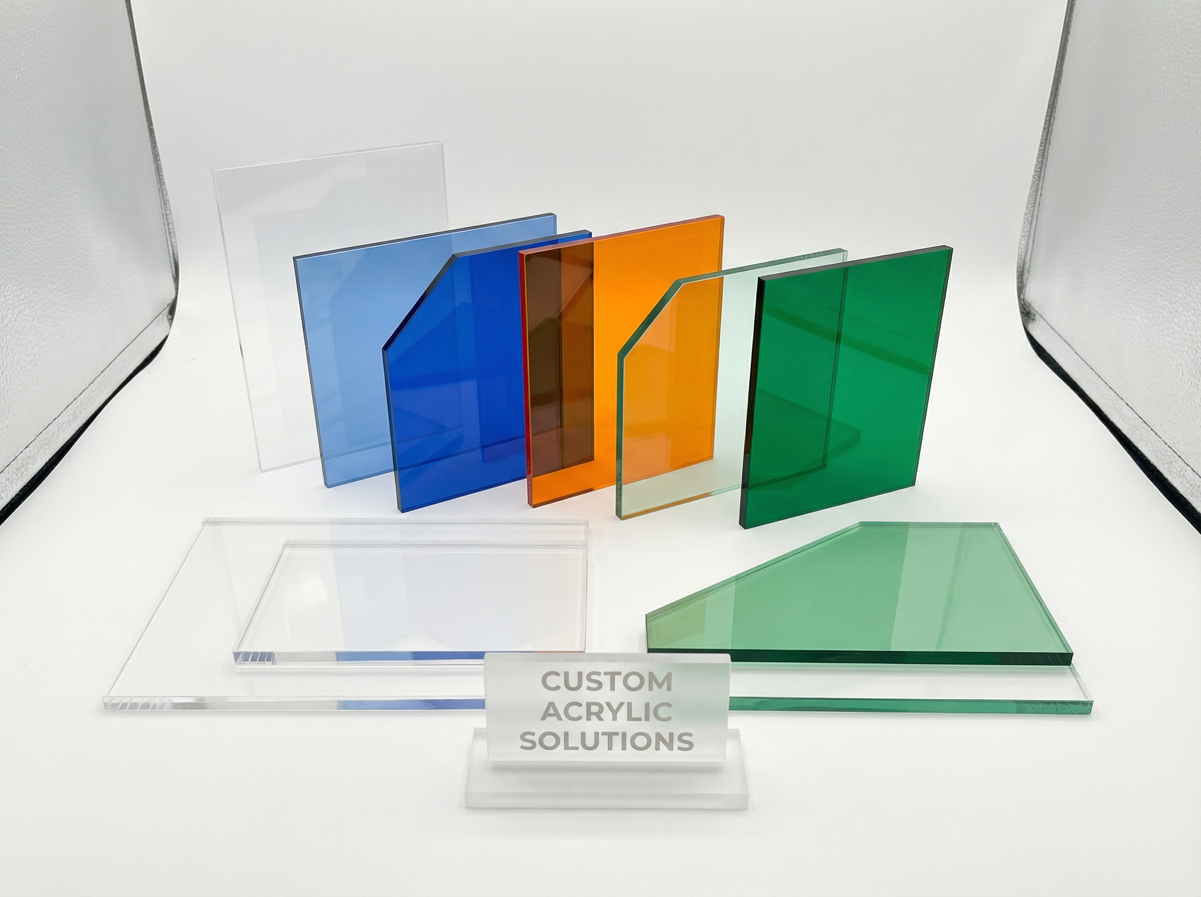 Acrylic perspex cut to size Sydney - custom cut clear and coloured acrylic sheets for signs, displays and shopfitting