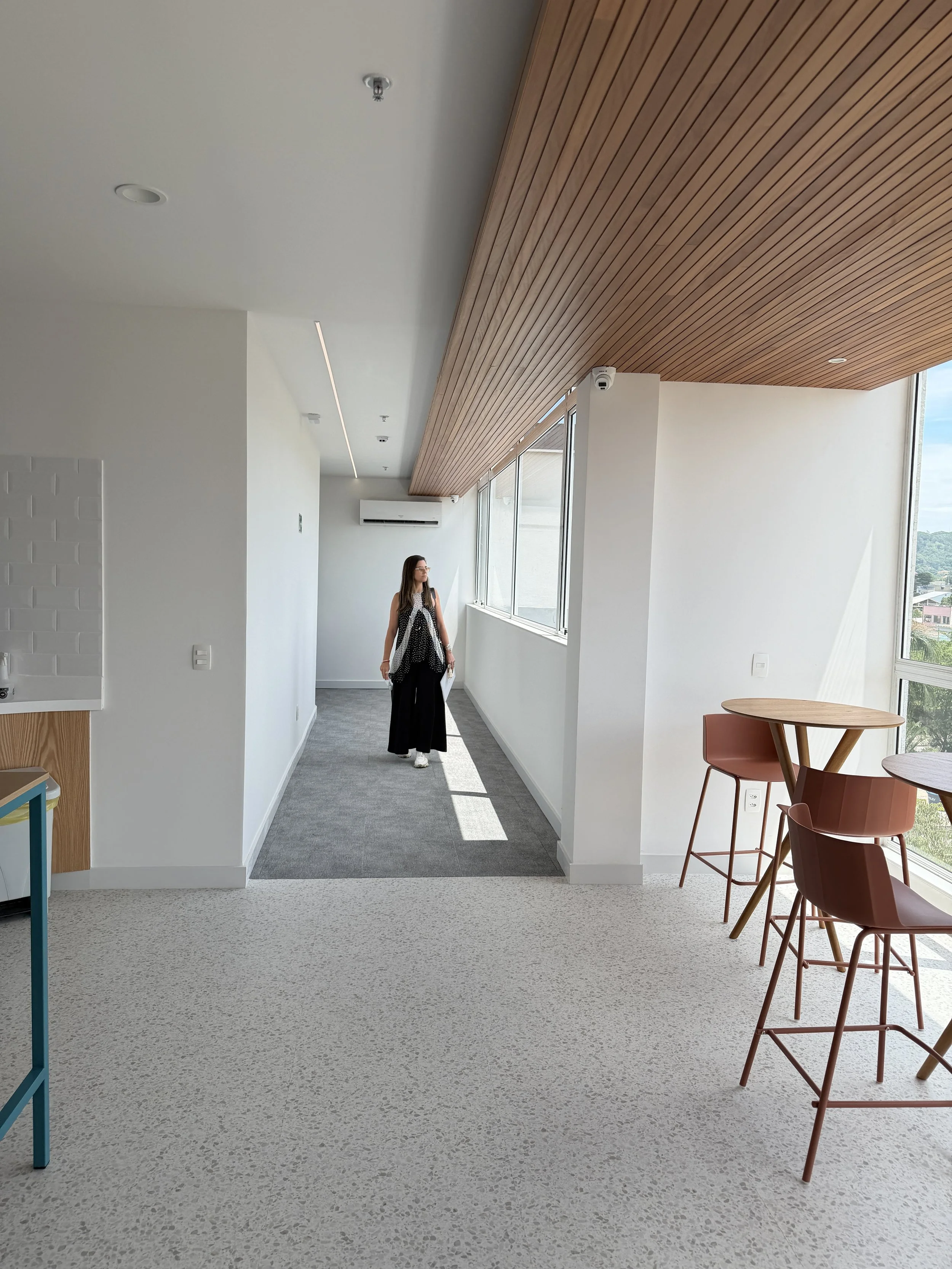 Open space com luz natural