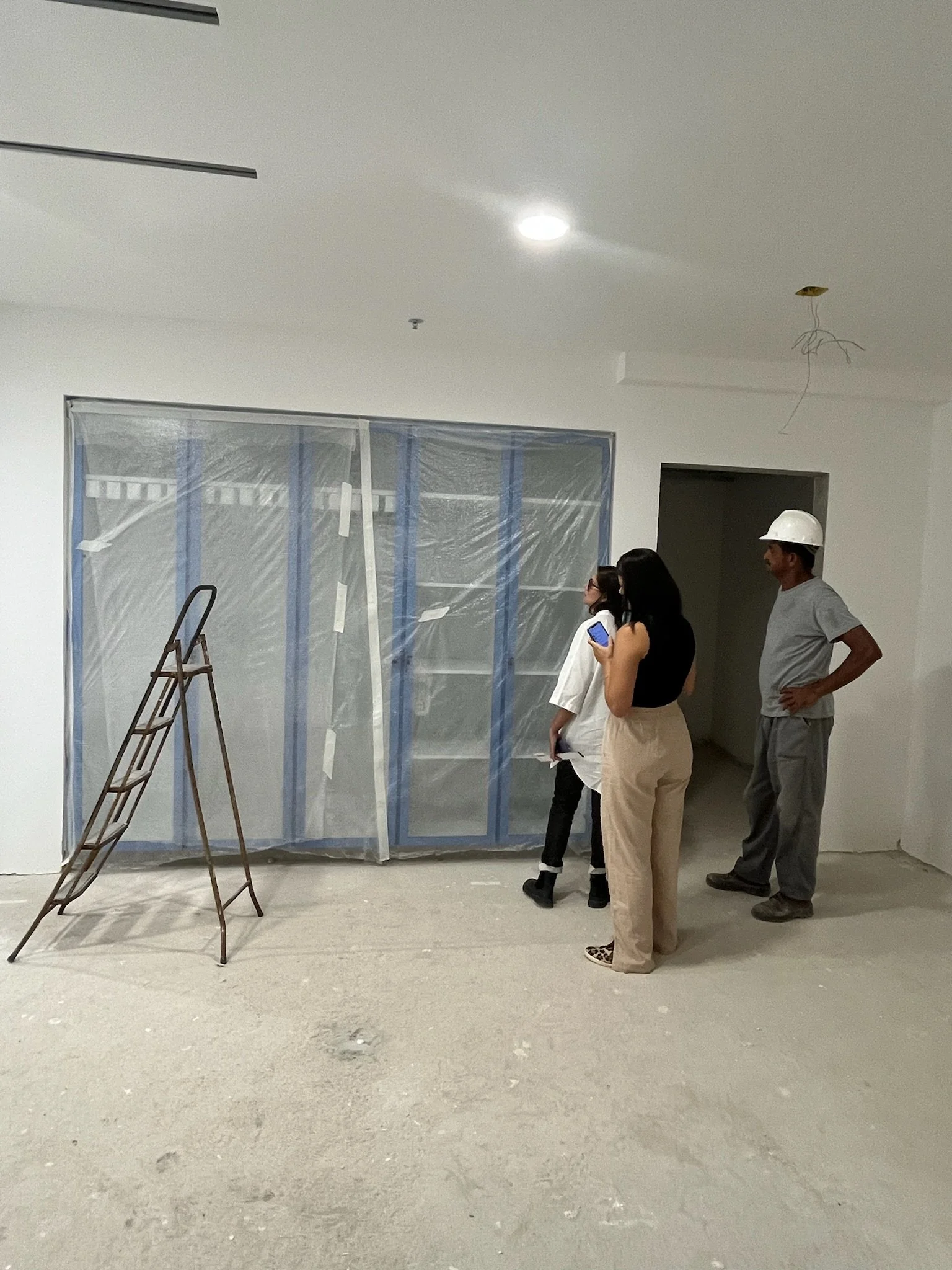 Instalação de infraestrutura elétrica e hidráulica — obra Hospital Di Camp, Zona Oeste do RJ