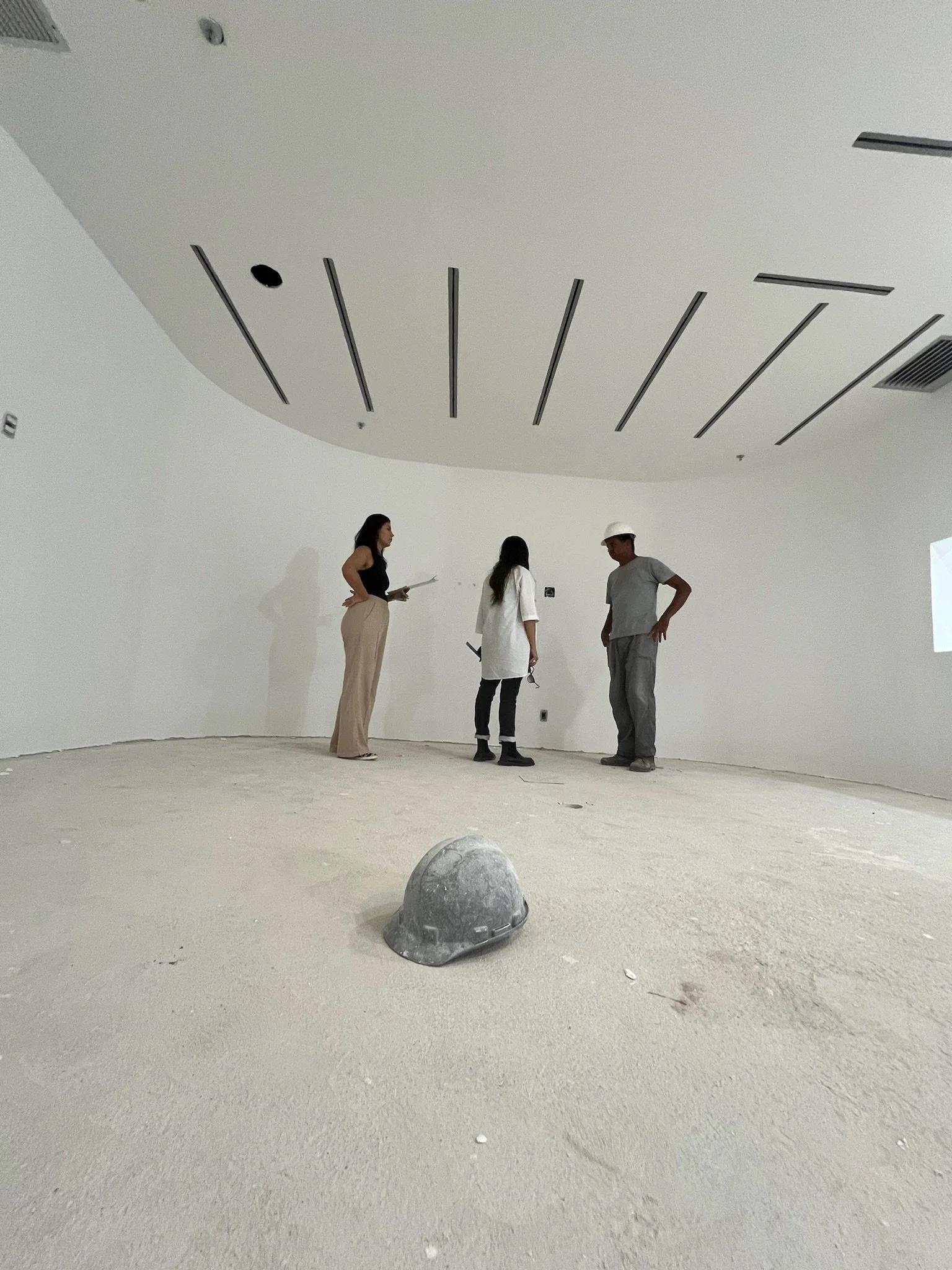 Acompanhamento de obra — estrutura da sala de hemodinâmica, Hospital Di Camp, Rio de Janeiro