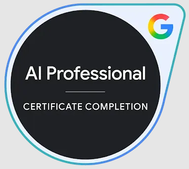 Google AI Professional Certificate