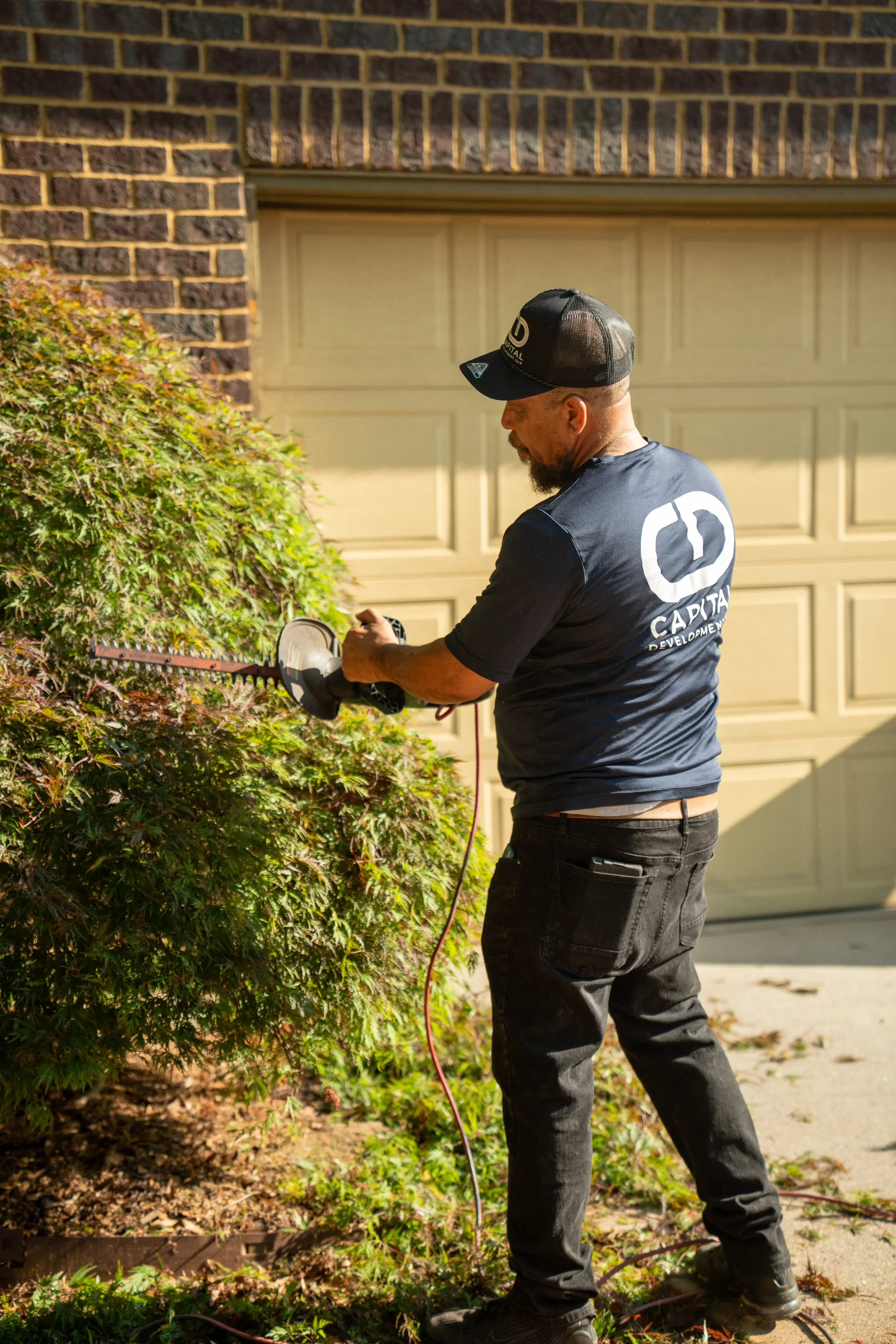 Community beautification project Capital Cares Atlanta