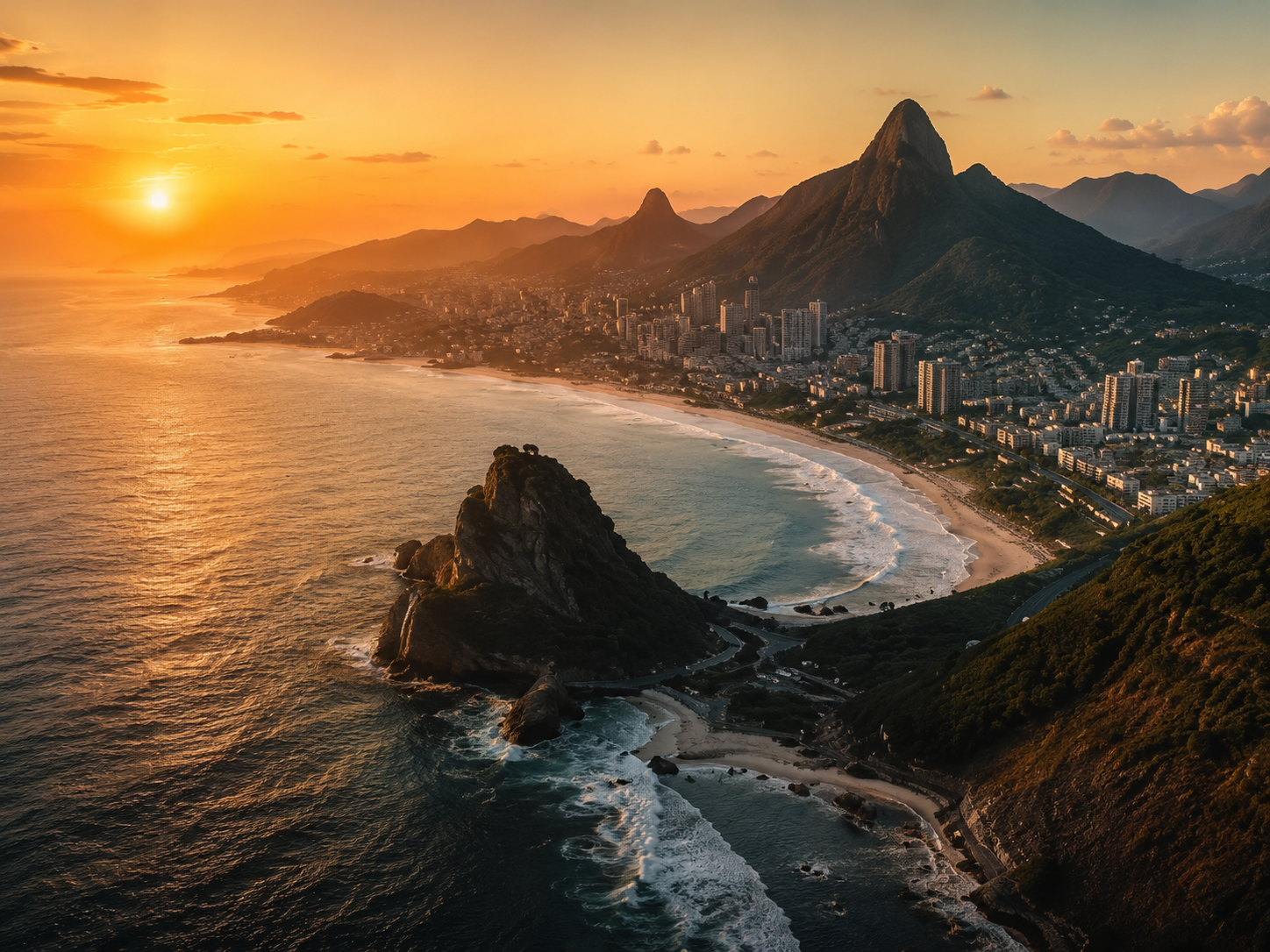 Imagem aérea cinematográfica para cinema e documentário