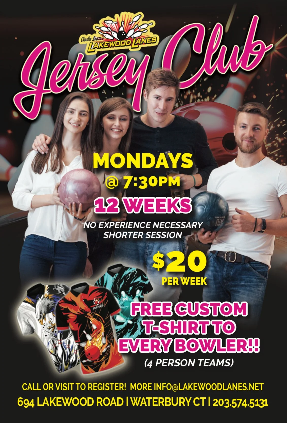 Lakewood Lanes Jersey Club