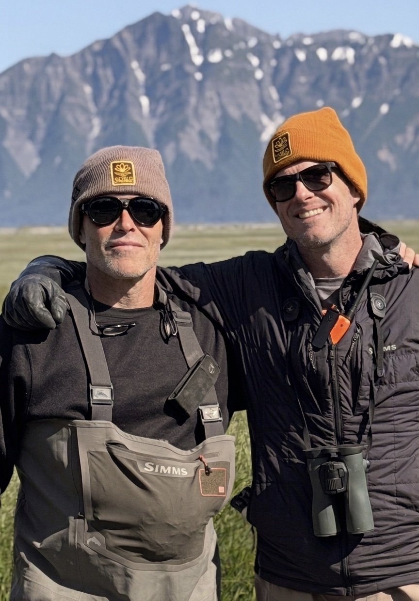 World Untouched brown bear expedition leaders in the field