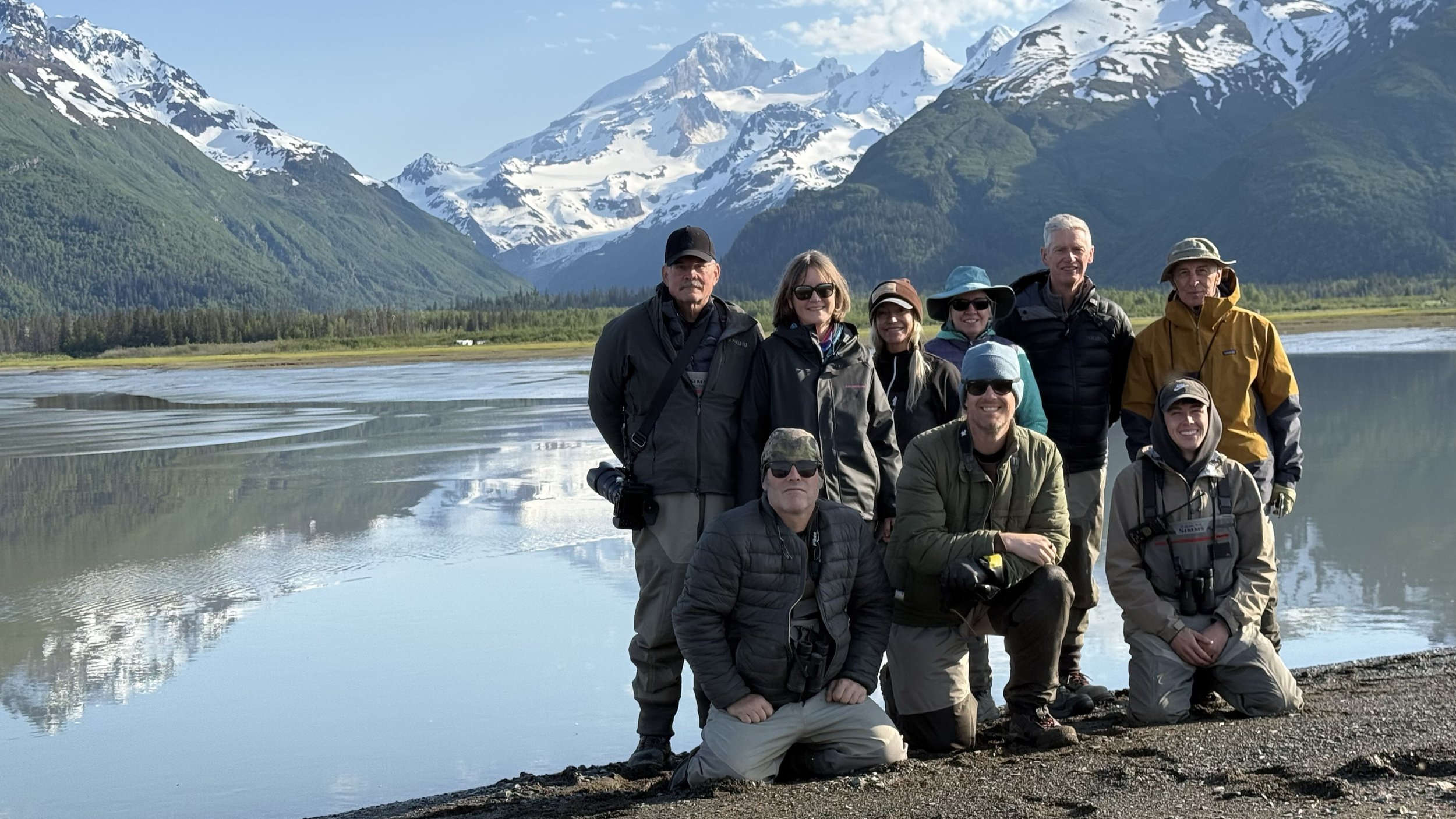 World Untouched travelers on the Bear Coast, Alaska